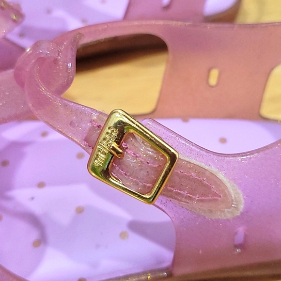 Mini Melissa Aranha XIII Pink Glitter Size 10 - Picture 5 of 5